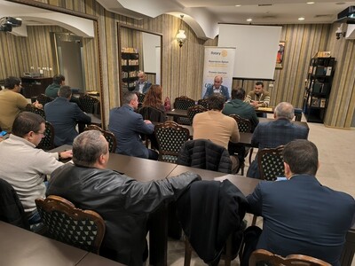 Среща на ДГ Пламен Цветков с Ротари клуб Силистра, 25.ноември.2025