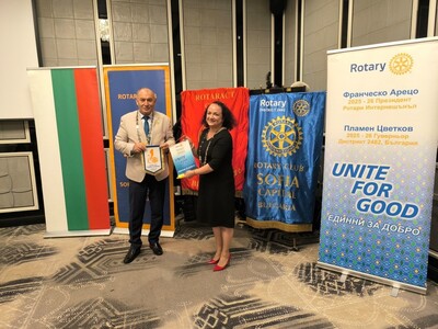 Среща на ДГ Пламен Цветков с Ротари клуб София Витоша и София Капитал, 04.декември.2025