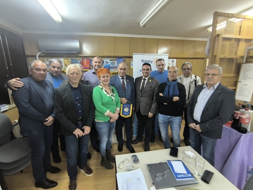 Среща на ДГ Пламен Цветков с Ротари клуб Ботевград, 08.декември.2025