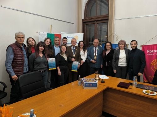 Среща на ДГ Пламен Цветков с Ротари клуб София Сердика, 09.декември.2025