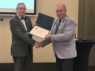 Среща на ДГ Пламен Цветков с Ротари клуб София Интернешенъл, 10.декември.2025