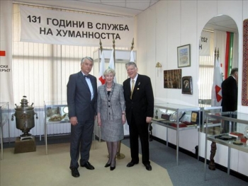 Посещение на Джон Кени в България