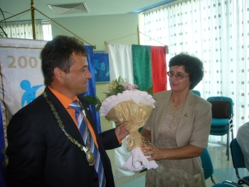 Посещение в РК Бургас Приморие, 11 септември 2007