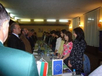 Посещение в РК Червен бряг, 20 септември 2007