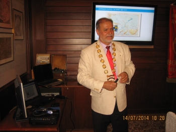 Официална визита на Иларио Астинов, ДГ 2014-2015 в РК Бургас, 14 юли 2014