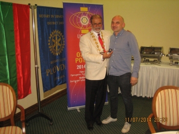 Официална визита на Иларио Астинов, ДГ 2014-2015 в РК Пловдив, 10 юли 2014