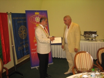 Официална визита на Иларио Астинов, ДГ 2014-2015 в РК Пловдив, 10 юли 2014