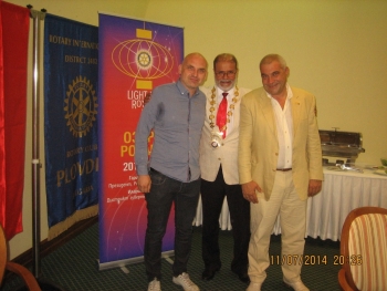 Официална визита на Иларио Астинов, ДГ 2014-2015 в РК Пловдив, 10 юли 2014