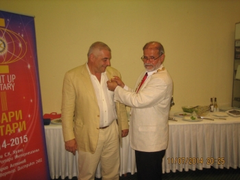 Официална визита на Иларио Астинов, ДГ 2014-2015 в РК Пловдив, 10 юли 2014