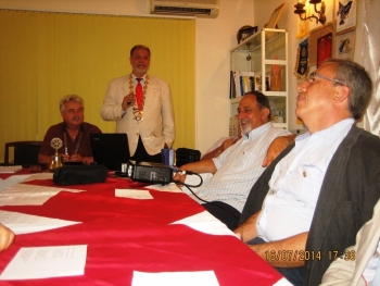 Официална визита на Иларио Астинов, ДГ 2014-2015 в РК Созопол, 16 юли 2014