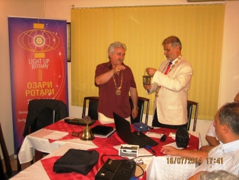 Официална визита на Иларио Астинов, ДГ 2014-2015 в РК Созопол, 16 юли 2014