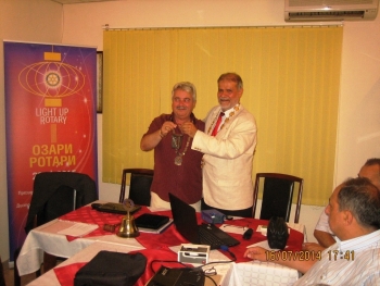 Официална визита на Иларио Астинов, ДГ 2014-2015 в РК Созопол, 16 юли 2014