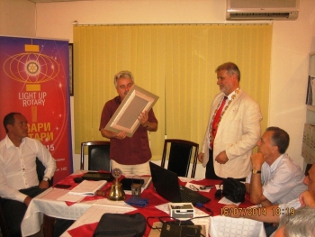 Официална визита на Иларио Астинов, ДГ 2014-2015 в РК Созопол, 16 юли 2014