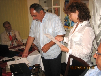 Официална визита на Иларио Астинов, ДГ 2014-2015 в РК Созопол, 16 юли 2014