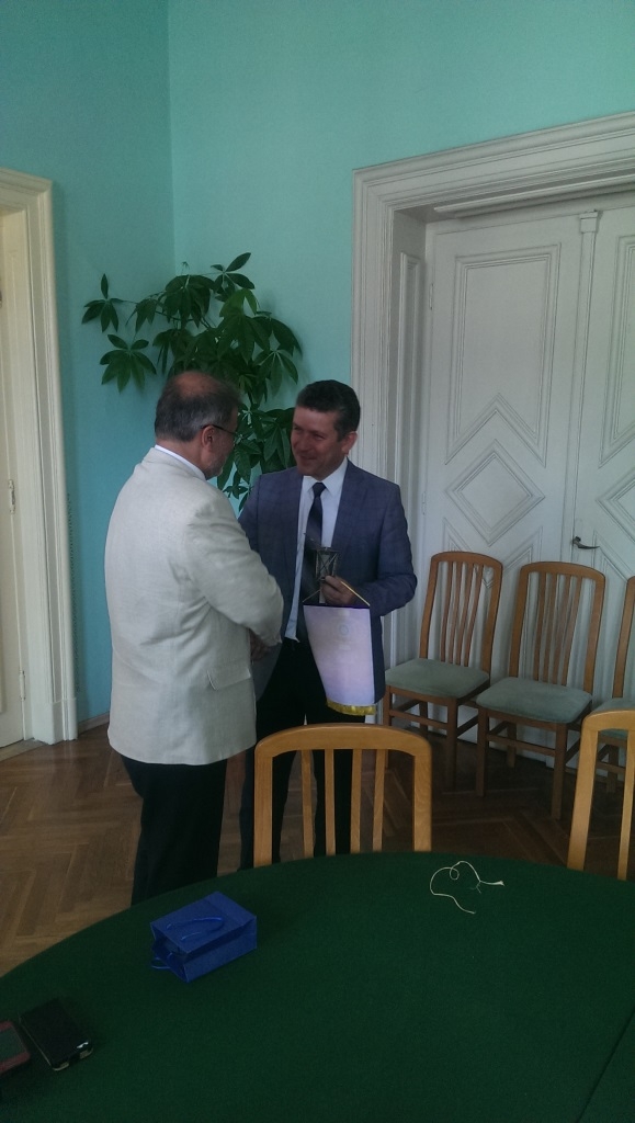 Среща на ДГ и президентите на бургаските клубове с Областния управител на Бургаска облас, 15 юли 201