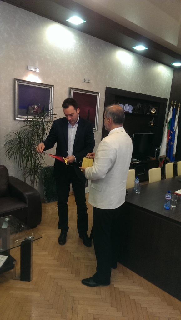СрещСреща на ДГ и президентите на бургаските клубове с Кмета на Община Бургас, 15 юли 201а на ДГ и п
