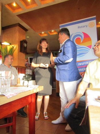 09.07.2018 Посещение на дистрикт гуверньора в РК Поморие