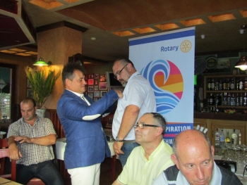 09.07.2018 Посещение на дистрикт гуверньора в РК Поморие