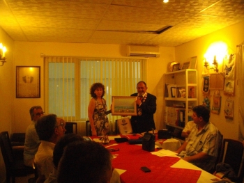 21.08.2013 Посещение на ДГ Валентин Стоянов в РК Созопол