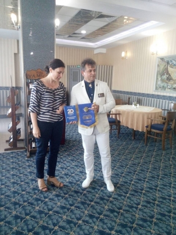 16.07.2018 Среща на ДГ Веселин Димитров с Ротари клуб Ямбол