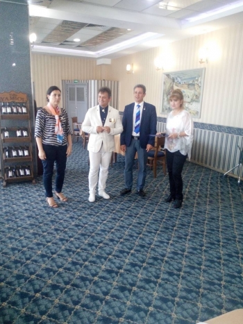 16.07.2018 Среща на ДГ Веселин Димитров с Ротари клуб Ямбол