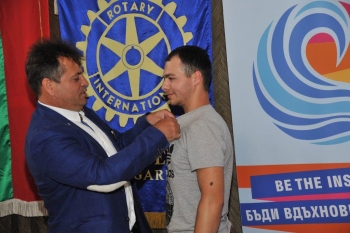 18.07.2018 Среща на ДГ Веселин Димитров с Ротари клуб Сливен