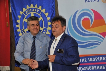 18.07.2018 Среща на ДГ Веселин Димитров с Ротари клуб Сливен