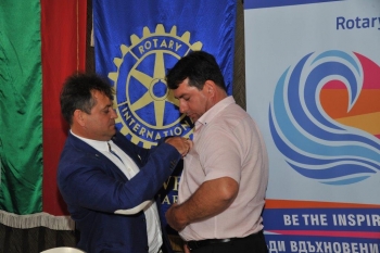 18.07.2018 Среща на ДГ Веселин Димитров с Ротари клуб Сливен