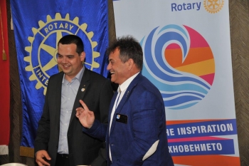 18.07.2018 Среща на ДГ Веселин Димитров с Ротари клуб Сливен