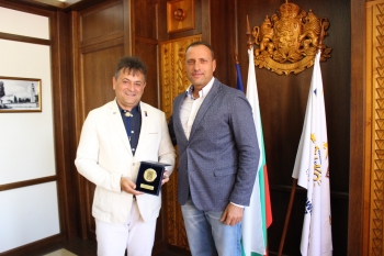 03.08.2018 Среща на ДГ Веселин Димитров с ротарианците от Ротари клуб Банско Разлог