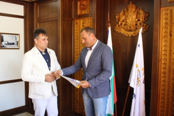 03.08.2018 Среща на ДГ Веселин Димитров с ротарианците от Ротари клуб Банско Разлог