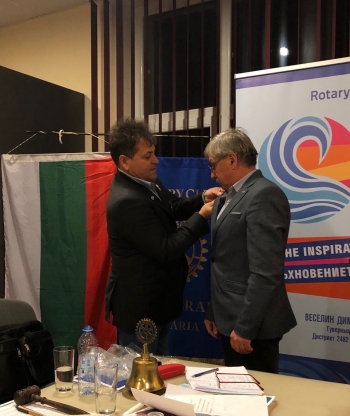 17.01.2019 Среща на Дистрикт гуверньора Веселин Димитров с Ротари клуб Ботевград