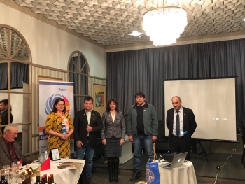15.01.2019 Среща на ДГ Веселин Димитров с Ротари клуб Мездра