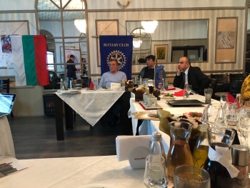 15.01.2019 Среща на ДГ Веселин Димитров с Ротари клуб Мездра