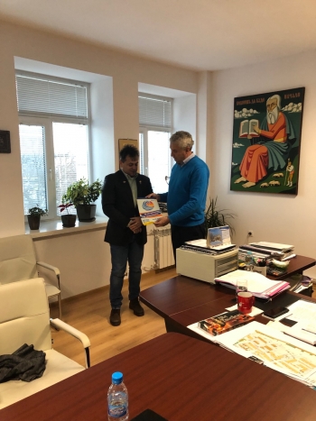 15 януари 2019, Среща на ДГ Веелин Димитров с кмета на Мездра, Генади Събков