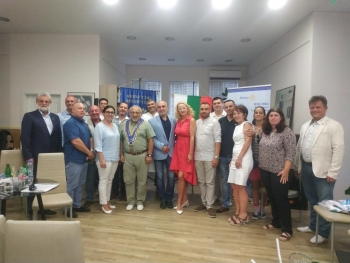 Среща на ДГ Митко Минев в Ротари клуб Бургас, 15 юли 2019
