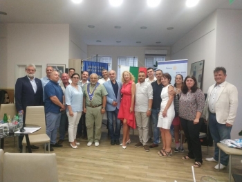 Среща на ДГ Митко Минев в Ротари клуб Бургас, 15 юли 2019