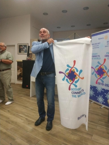 Среща на ДГ Митко Минев в Ротари клуб Бургас, 15 юли 2019