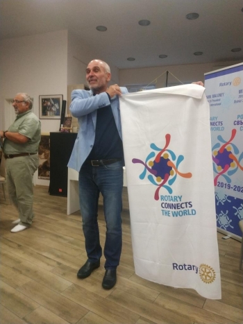 Среща на ДГ Митко Минев в Ротари клуб Бургас, 15 юли 2019