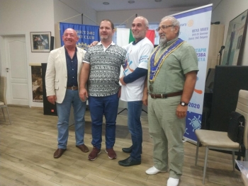 Среща на ДГ Митко Минев в Ротари клуб Бургас, 15 юли 2019