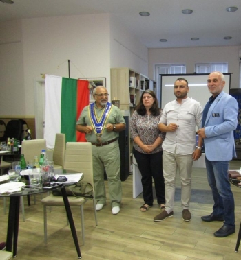 Среща на ДГ Митко Минев в Ротари клуб Бургас, 15 юли 2019