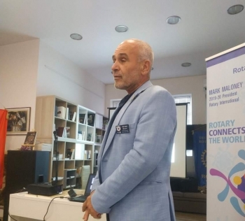 Среща на ДГ Митко Минев в Ротари клуб Бургас, 15 юли 2019