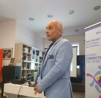 Среща на ДГ Митко Минев в Ротари клуб Бургас, 15 юли 2019