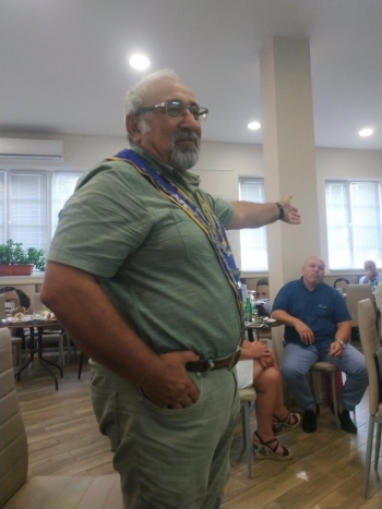 Среща на ДГ Митко Минев в Ротари клуб Бургас, 15 юли 2019