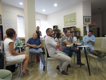 Среща на ДГ Митко Минев в Ротари клуб Бургас, 15 юли 2019