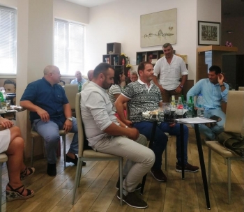 Среща на ДГ Митко Минев в Ротари клуб Бургас, 15 юли 2019