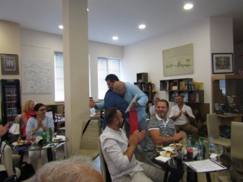 Среща на ДГ Митко Минев в Ротари клуб Бургас, 15 юли 2019