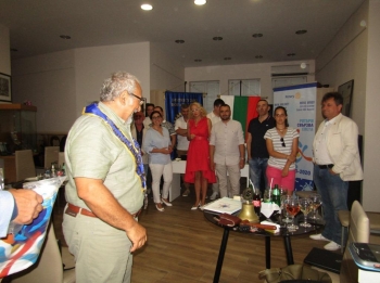 Среща на ДГ Митко Минев в Ротари клуб Бургас, 15 юли 2019