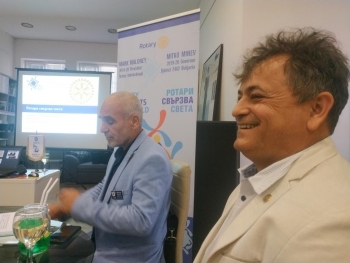 Среща на ДГ Митко Минев в Ротари клуб Бургас, 15 юли 2019