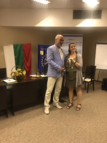 Среща на ДГ Митко Минев с Ротари клуб Несебър, 19 юли 2019 г